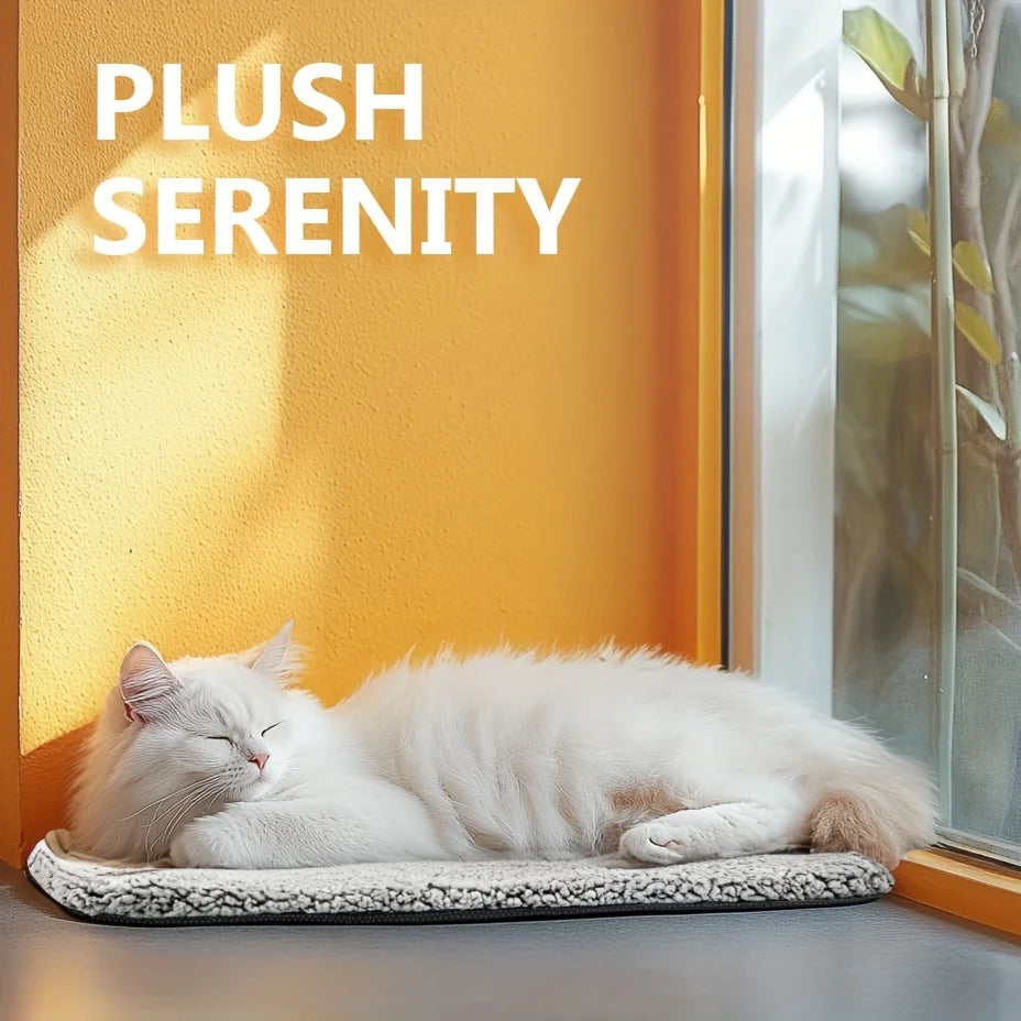 Self-Heating Pet Blanket Pad – Washable Thermal Cat Mat