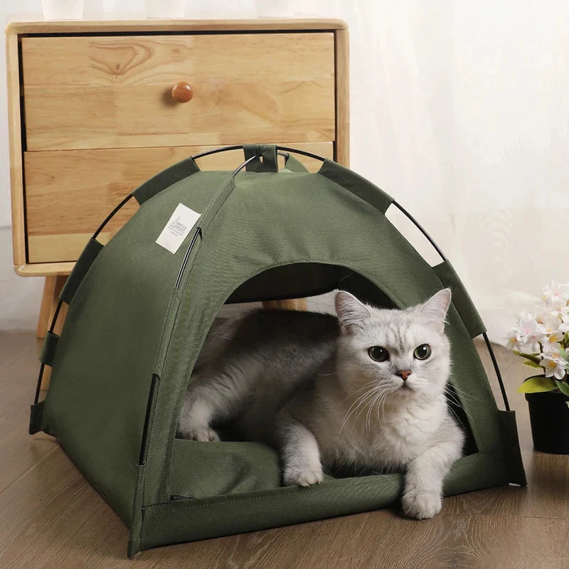 Pet Tent Bed Warm Cushion Sofa for Cats