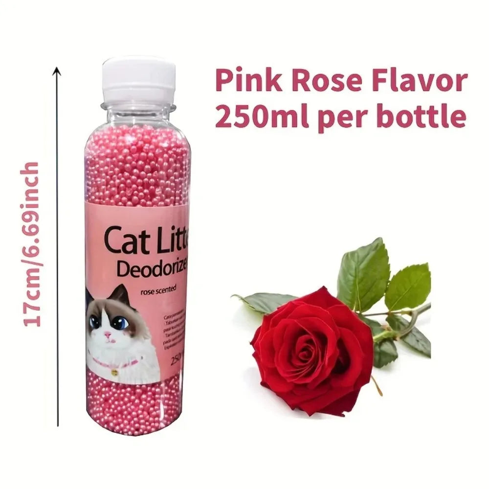 Cat Litter Deodorant Beads 6 Flavors Odor Absorbing Deodorizer
