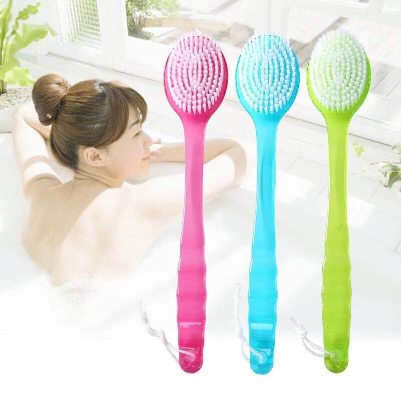 Long Handle Back Scrubber Body Massager Bath Brush