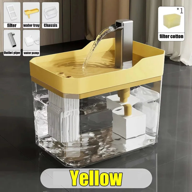 1.5L Automatic Pet Drinking Fountain | Cat Water Dispenser USA