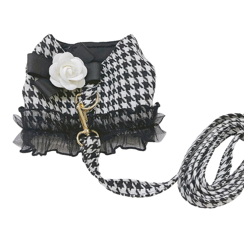 Dog Harness Leash Set Soft Mesh Breathable Padded No Pull Small Medium Puppy