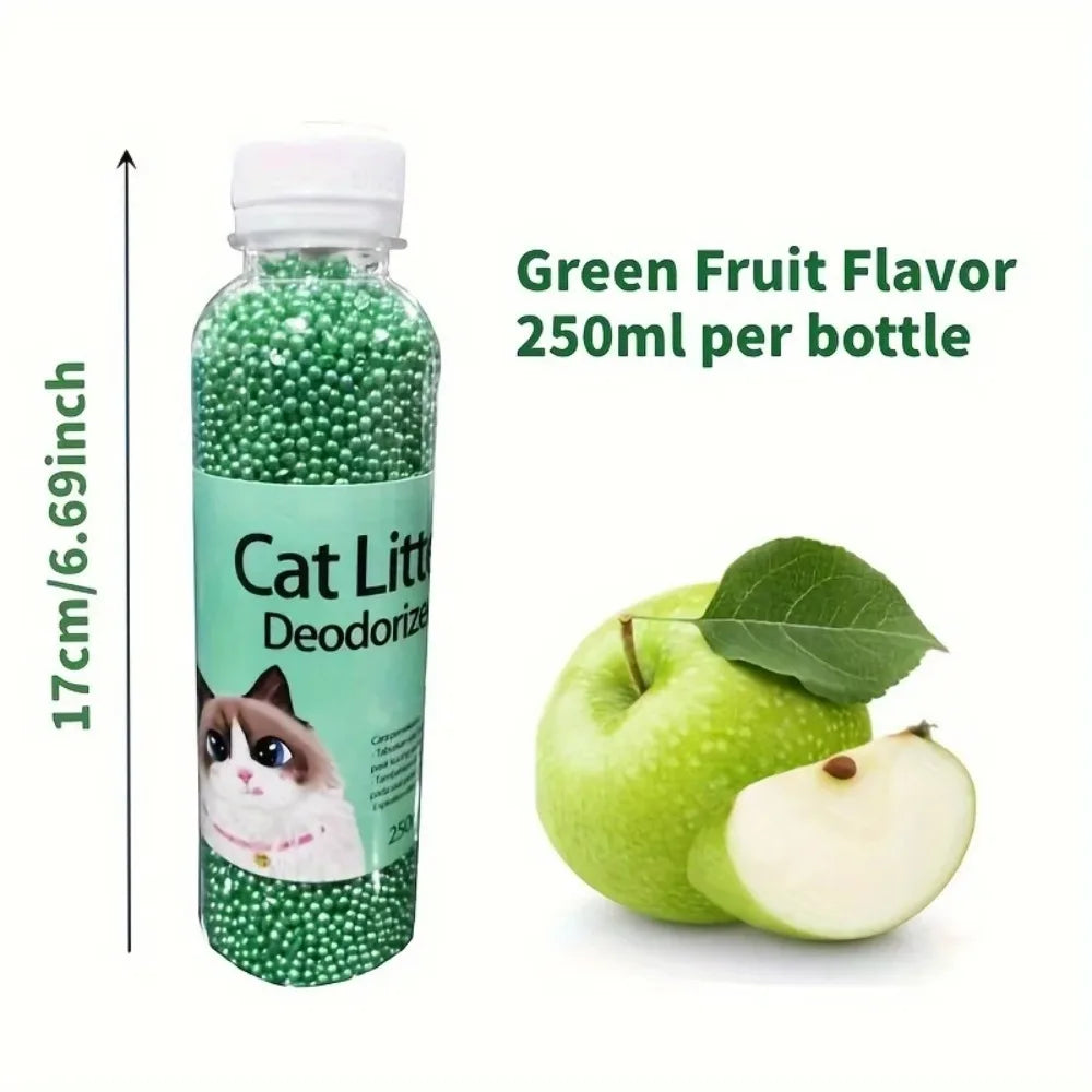 Cat Litter Deodorant Beads 6 Flavors Odor Absorbing Deodorizer