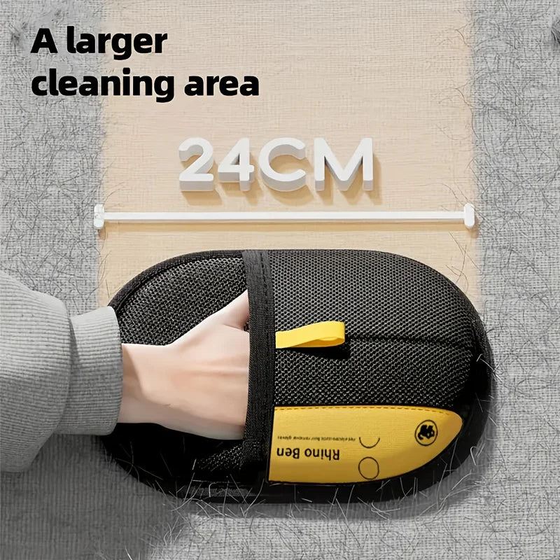 Pet Hair Removal Glove Brush Cat Dog Grooming Sofa Carpet Cleaner