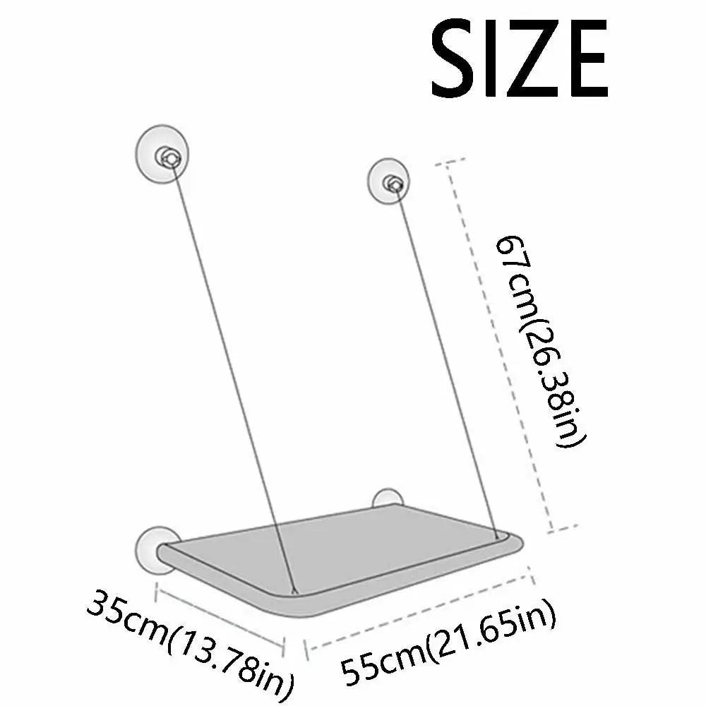 Hanging Window Cat Hammock Bed Stable Cozy Indoor Perch