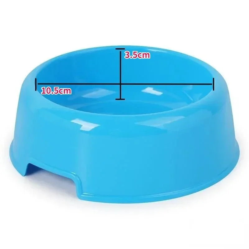 Durable Plastic Food and Water Dish Bowl for Pets