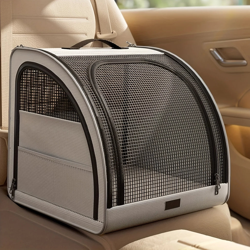 Car Pet Bed Seat Mat Dogs Cats Cozy Soft Travel Essential Waterproof