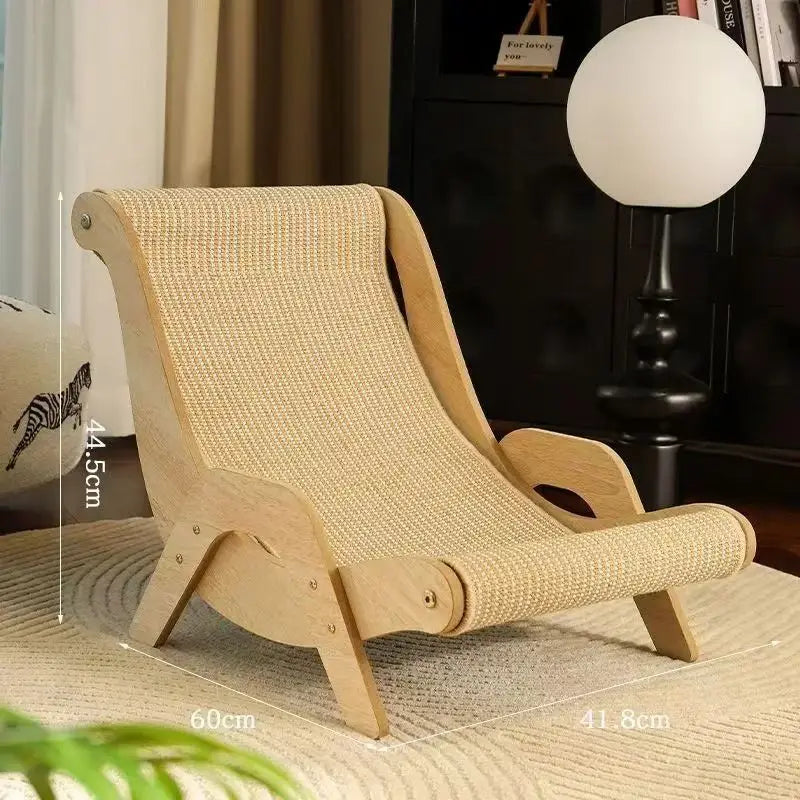 Extra Large Sisal Cat Scratcher Sofa - Claw Grinder