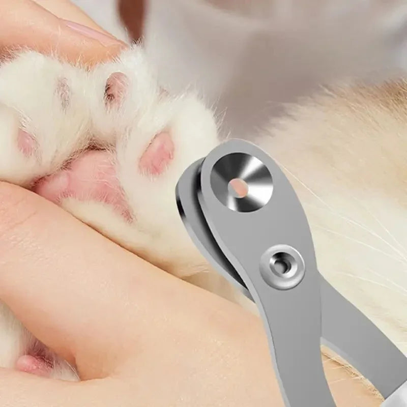 Pet Stainless Steel Nail Clipper Dog Cat Small Animal Claw Trimmer