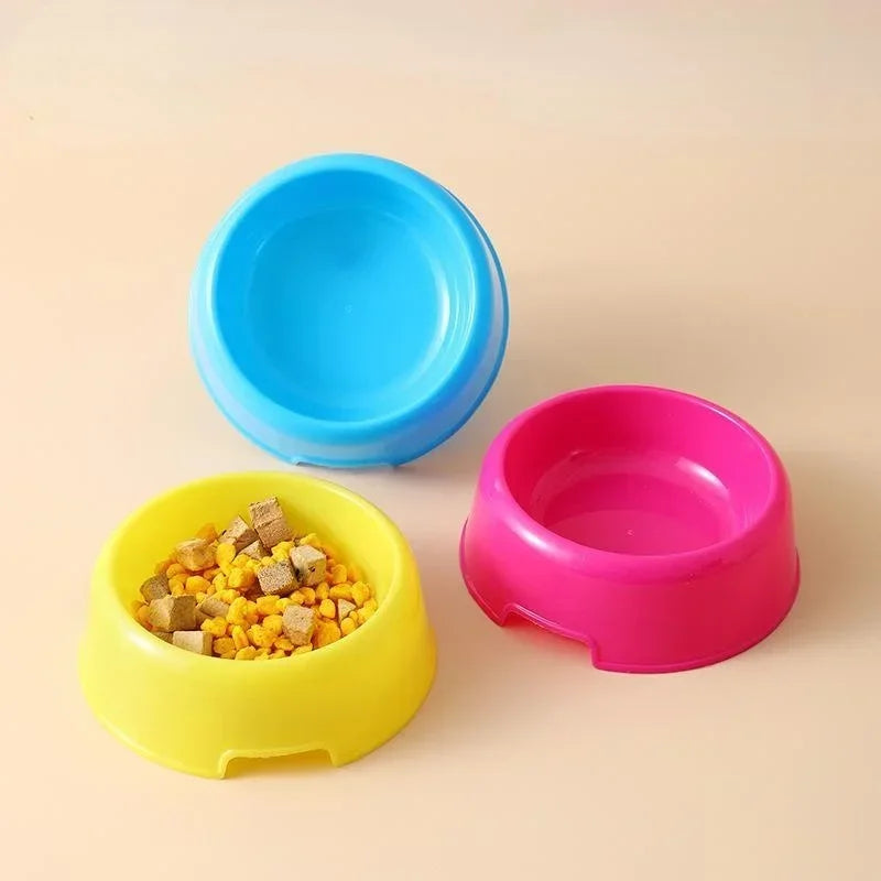 Durable Plastic Food and Water Dish Bowl for Pets