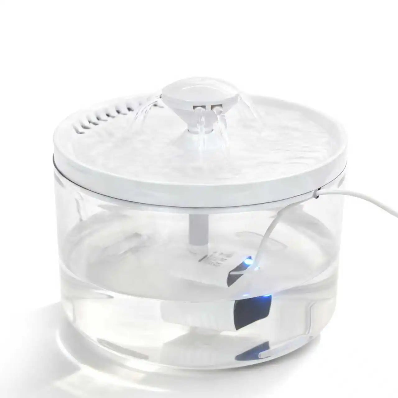 1.8L LED Cat Fountain | Glowing Pet Water Fountain USA