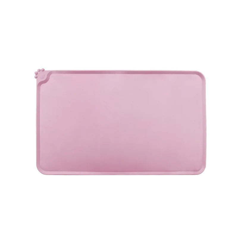 High-Lipped Silicone Cat Dog Food Mat Waterproof Non-Slip