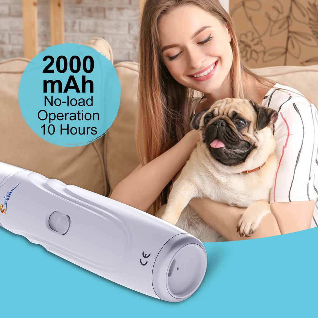 USB Rechargeable Electric Dog Nail Grinder 2-Speed