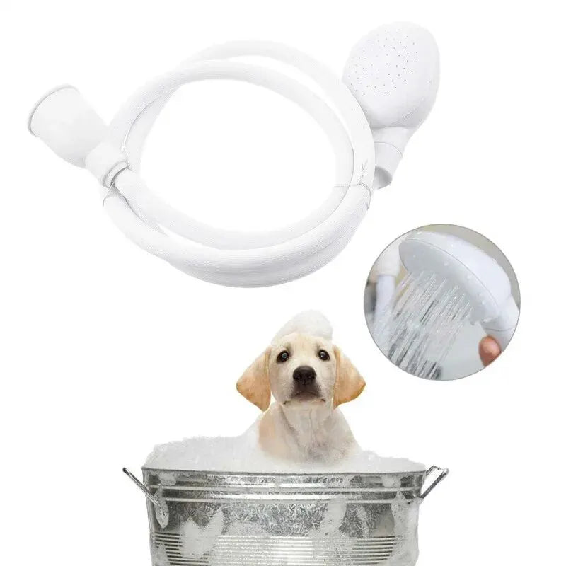 Pet Dog Bath Head Puppy Grooming Washing Sprayer Extra Long Tube Massage