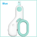 Professional Cat Nail Clipper LED Light Dog Grooming Claw Scissors