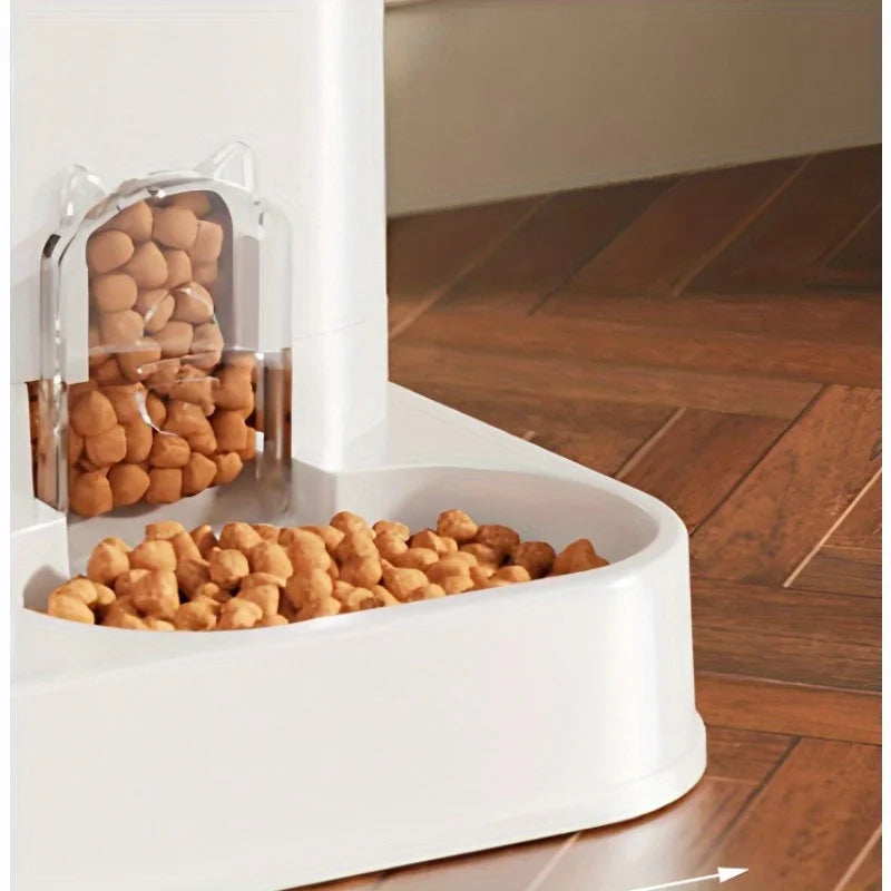 Large Capacity Automatic Pet Feeder Water Dispenser Cats Dogs
