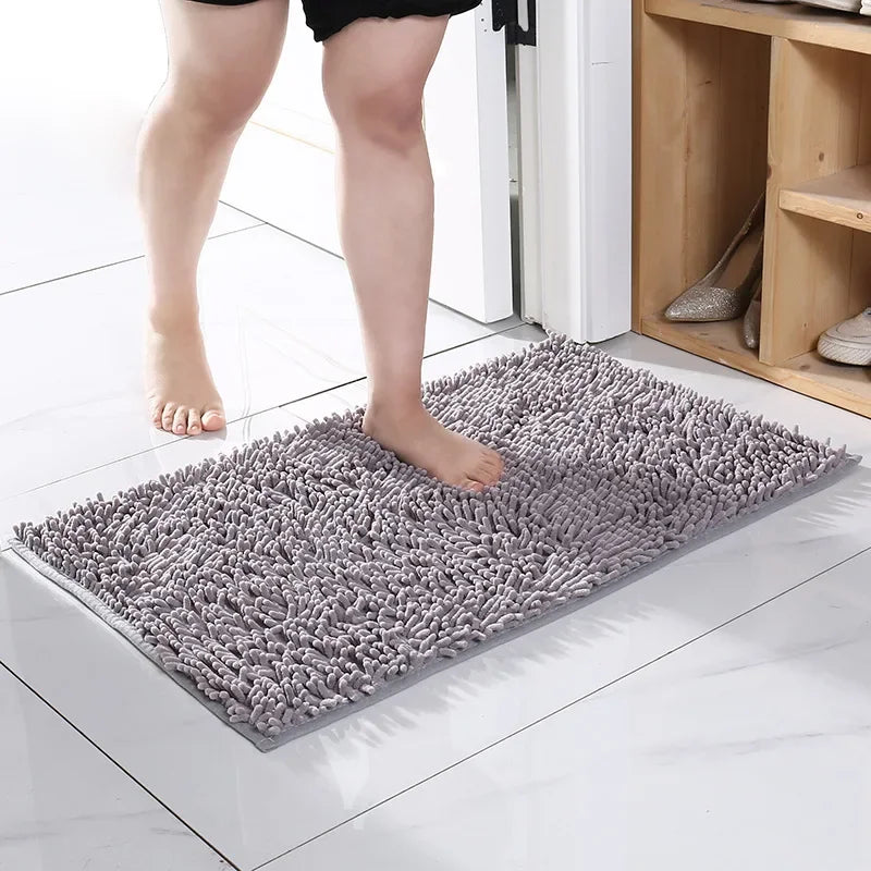 Absorbent Non-Slip Washable Dog Doormat for Muddy Paws