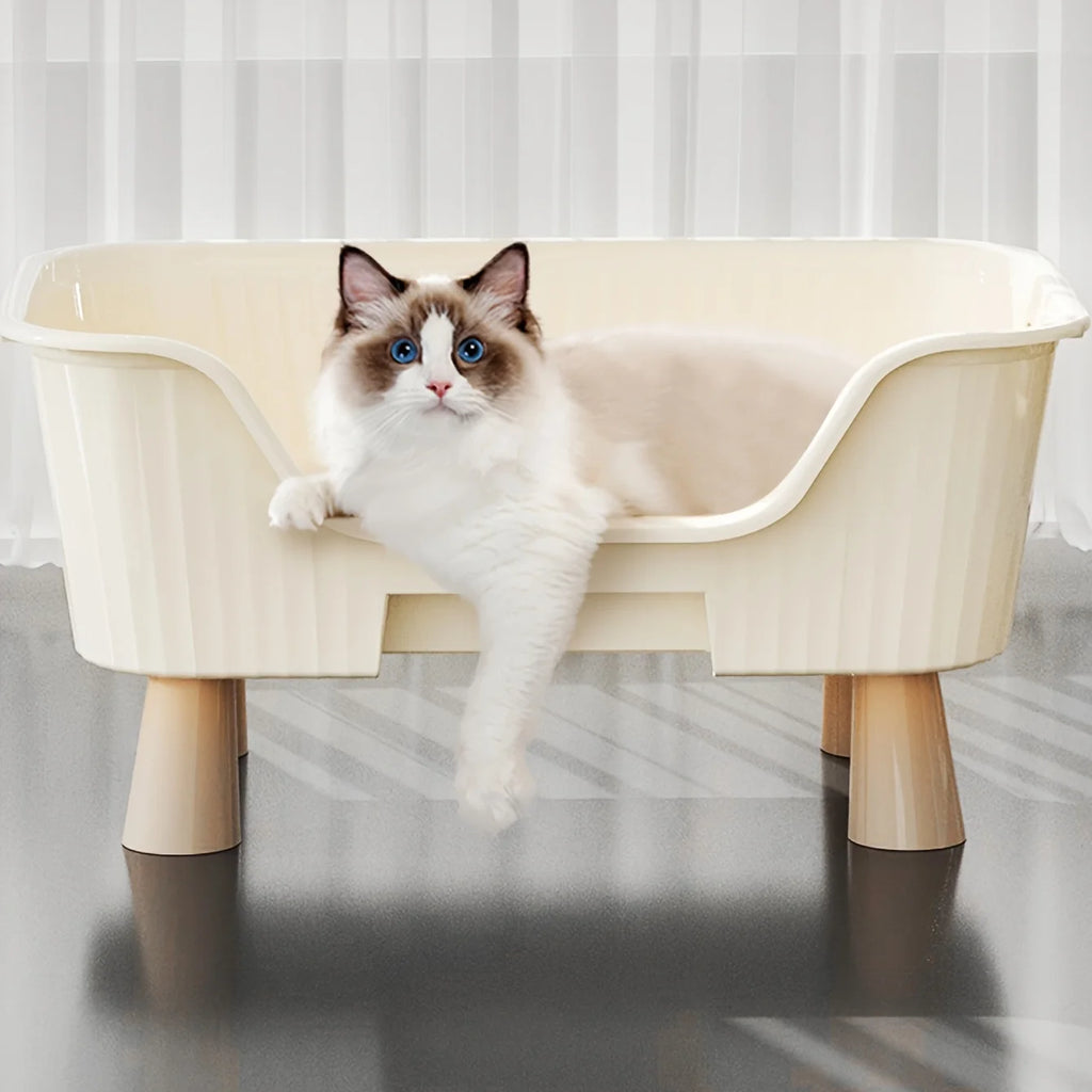 1 Piece of Luxurious Household Cat Bed Suitable for All Seasons, Small-Sized, Bite-Resistant, Windproof, Ice-Proof, Cat Toy and Bed Combo for Spring and Summer