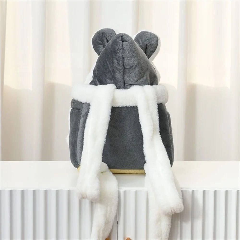 Winter Warm Small Dog Carrier Backpack for Travel