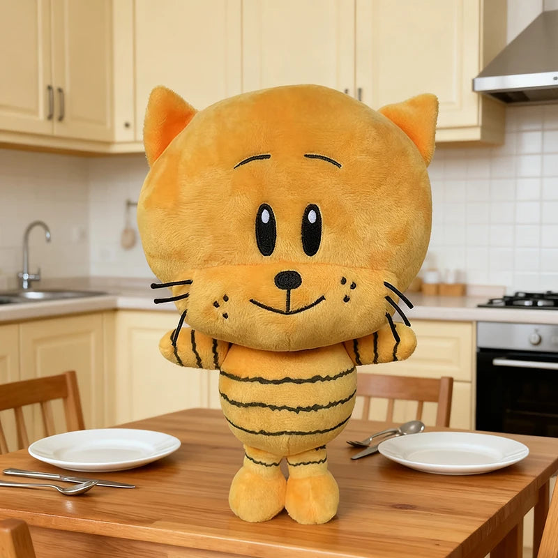Cute Dog Man Lil Petey Cat Plush Soft Stuffed Kids Gift