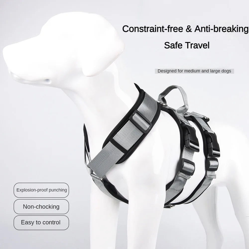 Reflective Military Service Dog Harness No-Pull Vest | PawJoyKwT