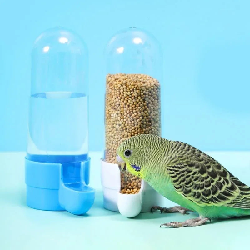 Hanging Pet Bird Feeder Water Dispenser for Parrots Squirrels