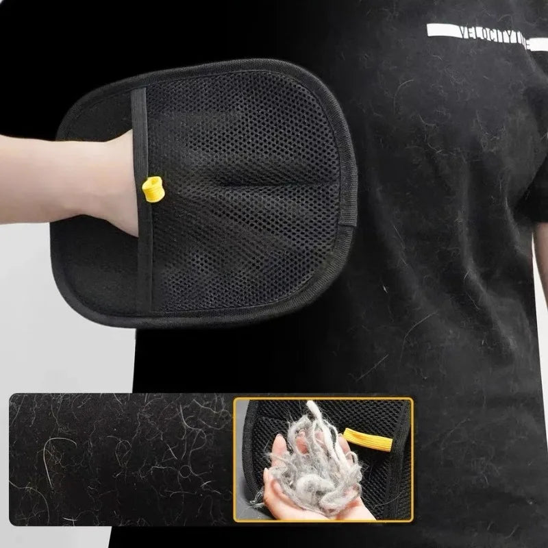 Pet Grooming Glove Hair Remover Brush for Dogs Cats