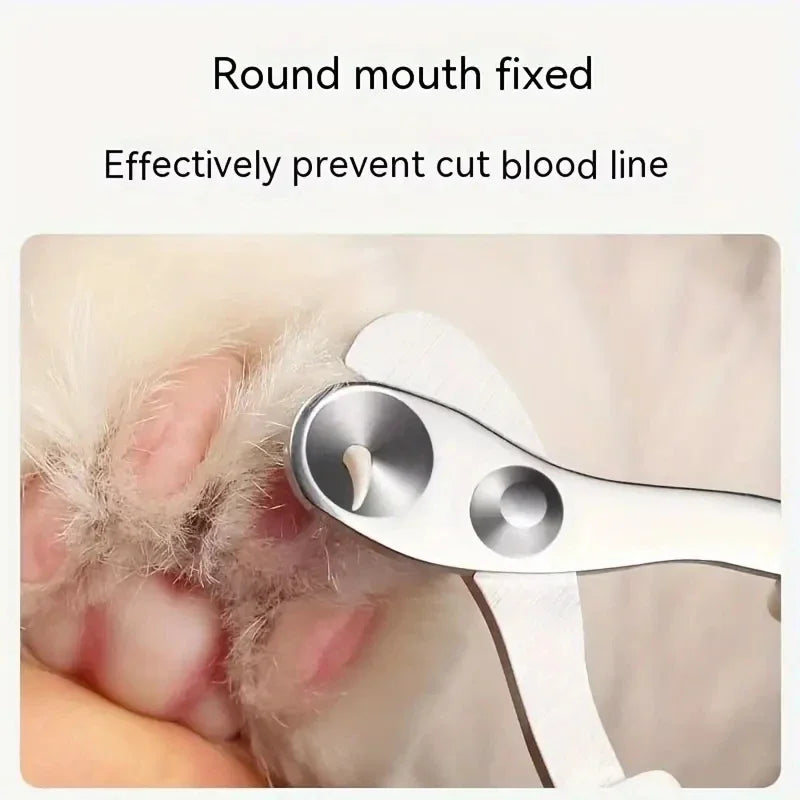 Pet Stainless Steel Nail Clipper Dog Cat Small Animal Claw Trimmer
