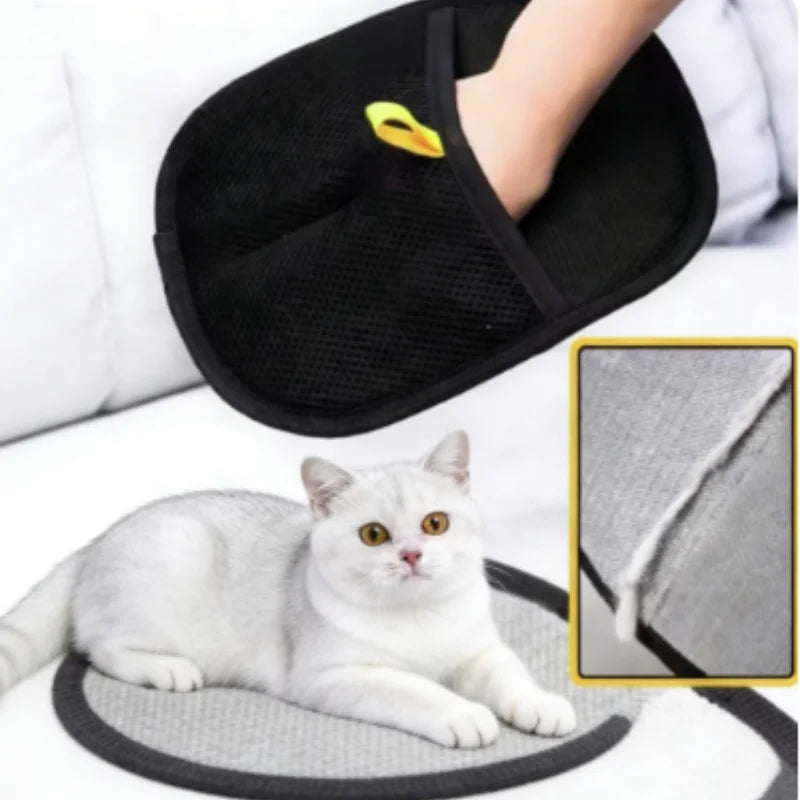 Pet Grooming Glove Hair Remover for Sofa Carpet Clothes