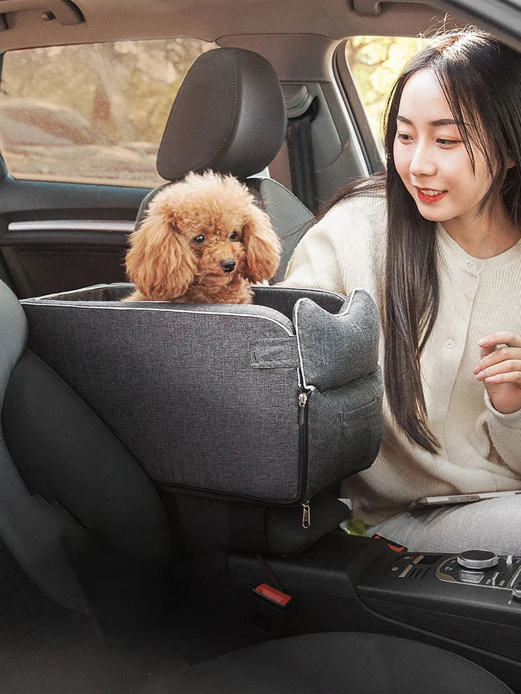 Portable Dog Cat Car Seat Travel Safety Bed Carrier Protection Waterproof