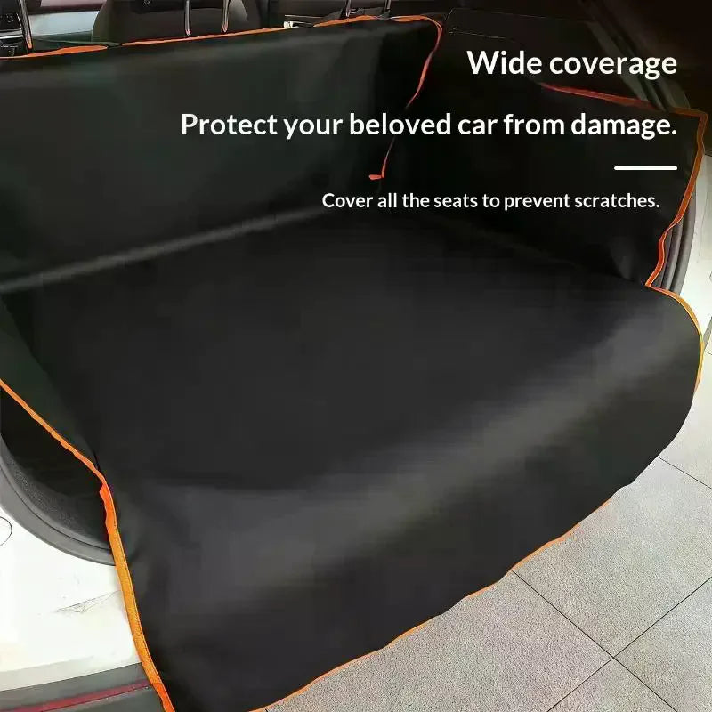 Portable Pet Car Mat Dog Cat Rear Seat Waterproof Protector Travel Cover