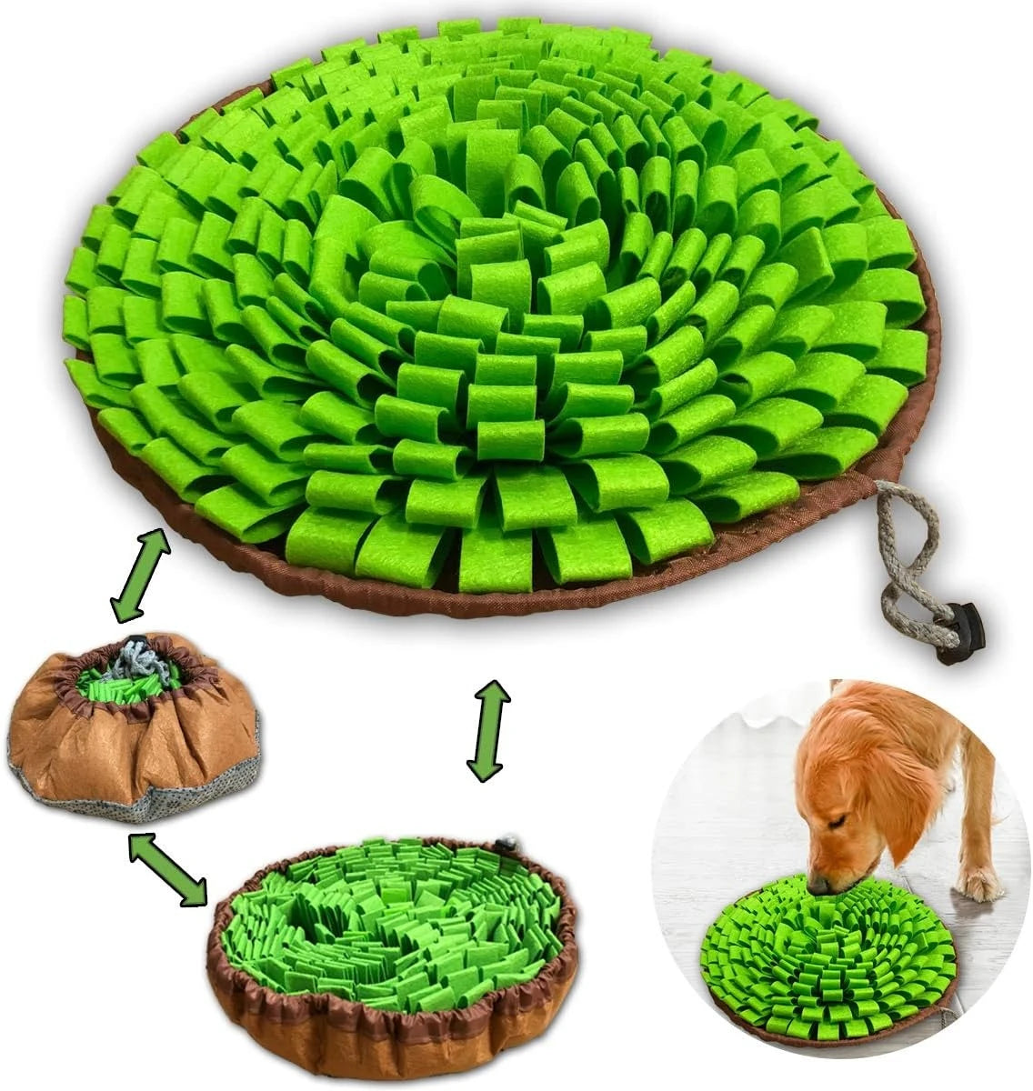 Interactive Pet Snuffle Mat for Dogs Natural Foraging Skills