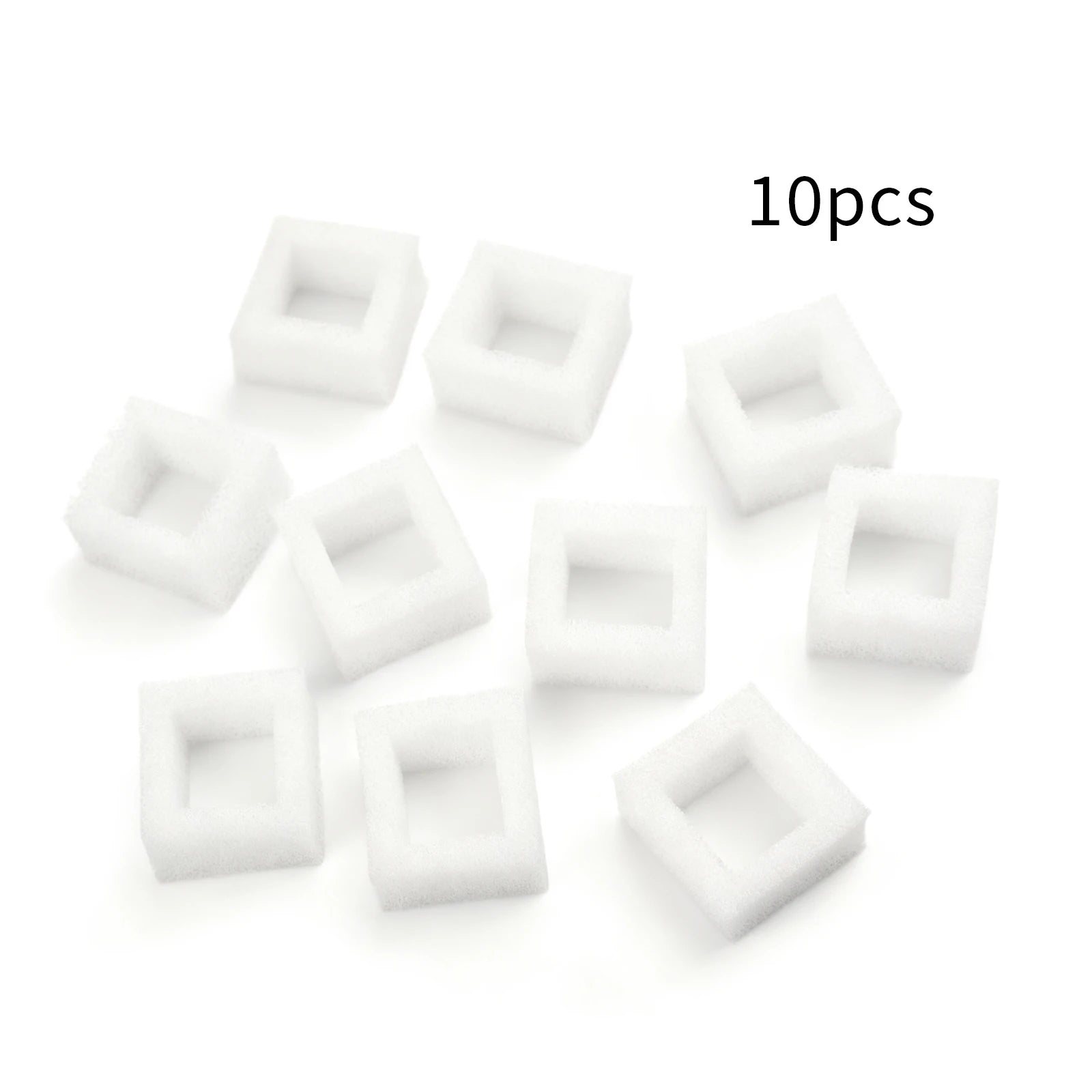 Filter foam blocks for cat water fountain, 10 pieces