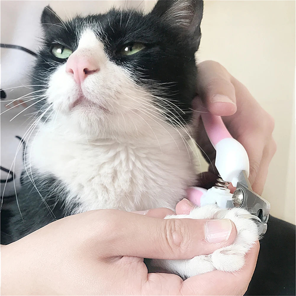 Professional Pet Nail Clippers Dog Cat Claw Trimmer Grooming Tool Sharp Blade