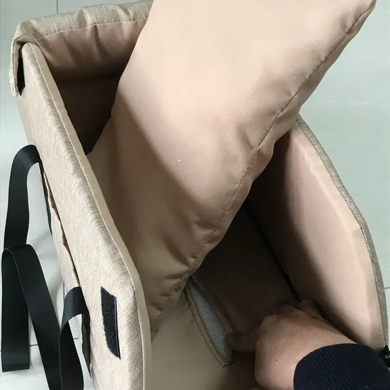 Dog Car Seat Bed Central Portable Carrier for Small Pets