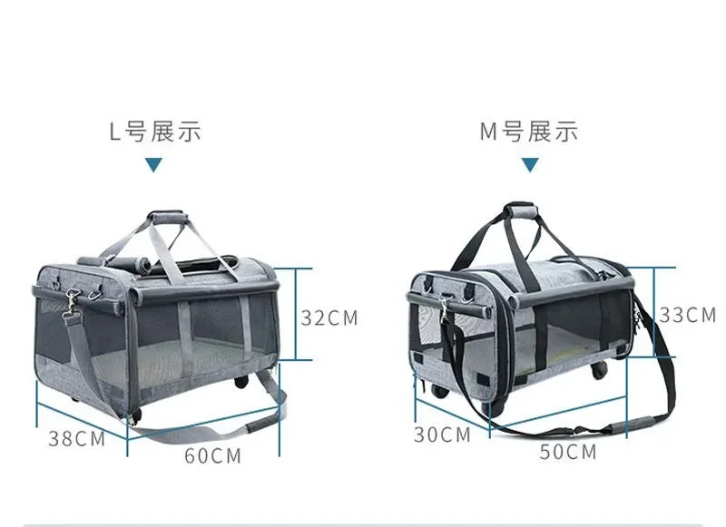 Airline Approved Soft Sided Dog Cat Carrier Bag