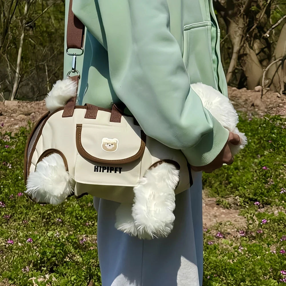 Cute Dog Backpack Carrier for Small Medium Pets