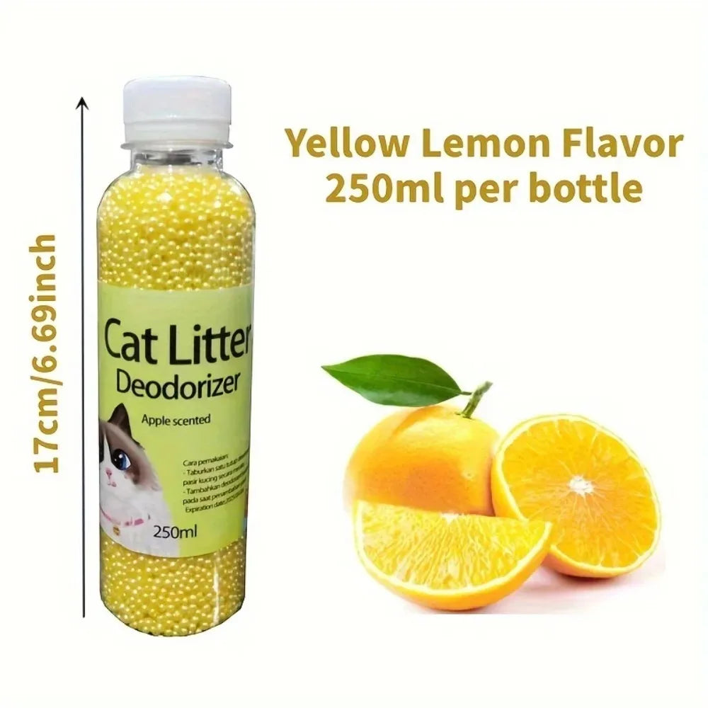 Cat Litter Deodorant Beads 6 Flavors Odor Absorbing Deodorizer