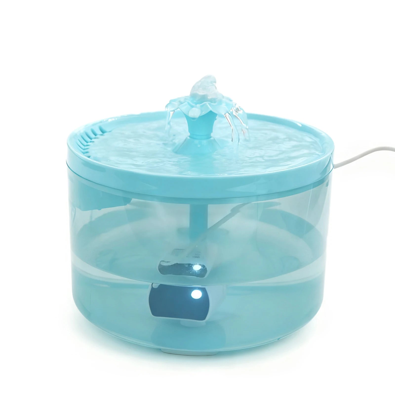 1.8L LED Cat Fountain | Glowing Pet Water Fountain USA