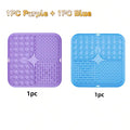 Silicone Lick Mat Slow Feeder Dog Food Plate Kitchen Supplies