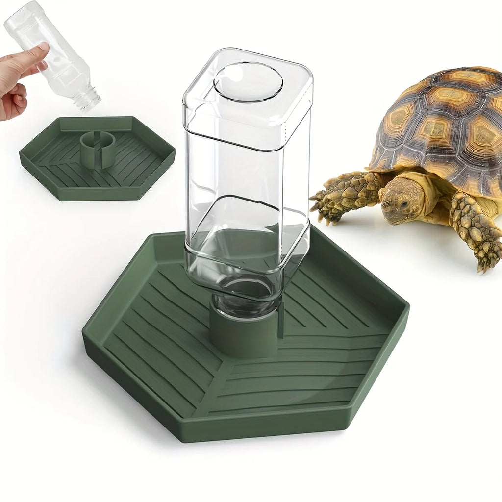 Automatic Reptile Feeder Waterer Lizard Gecko Frog Snake Turtle