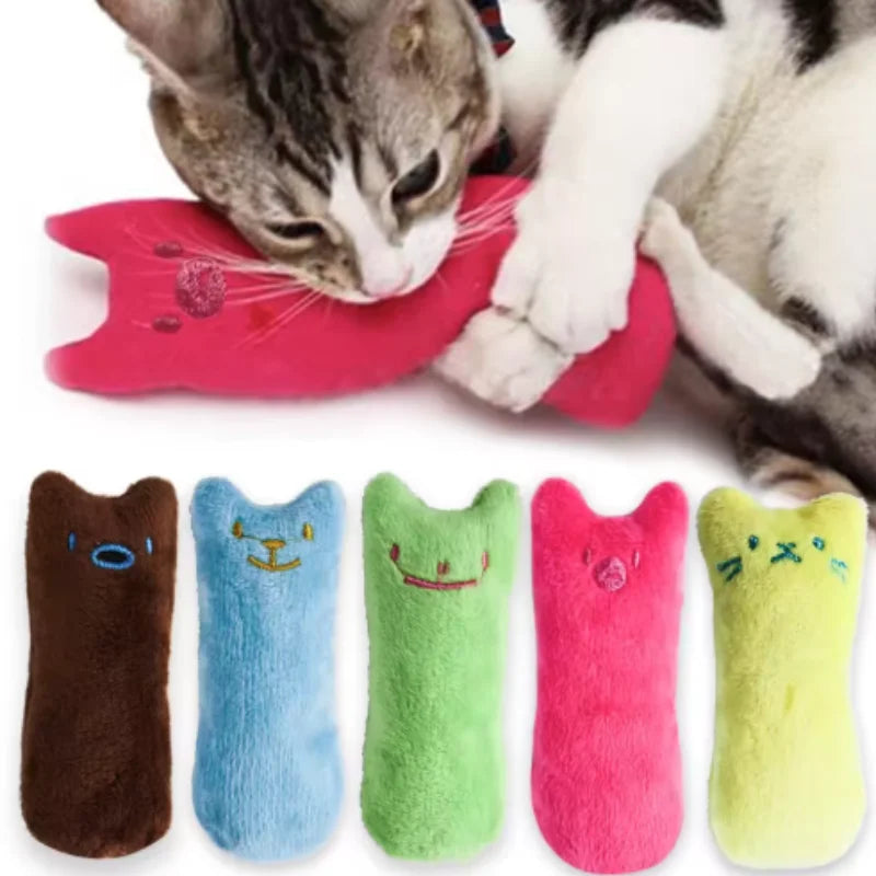 Sound-Squeak Plush Cat Toy | Interactive Cat Toy USA