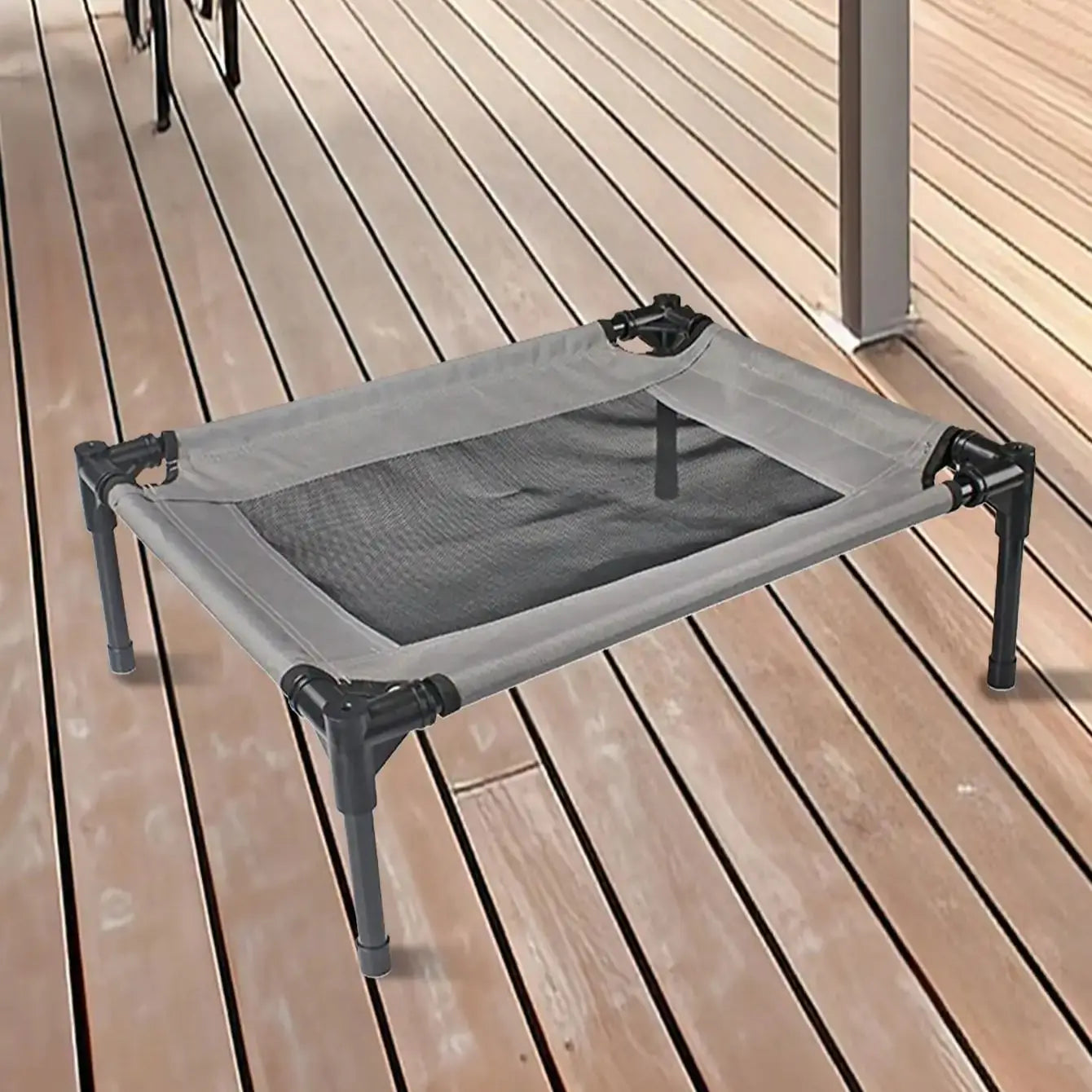 Portable Raised Dog Bed Washable Breathable Mesh Small Dogs