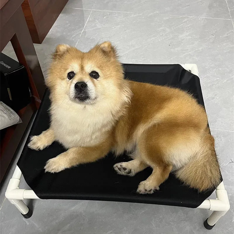 Foldable Portable Camping Dog Bed Washable Hammock Cats Dogs