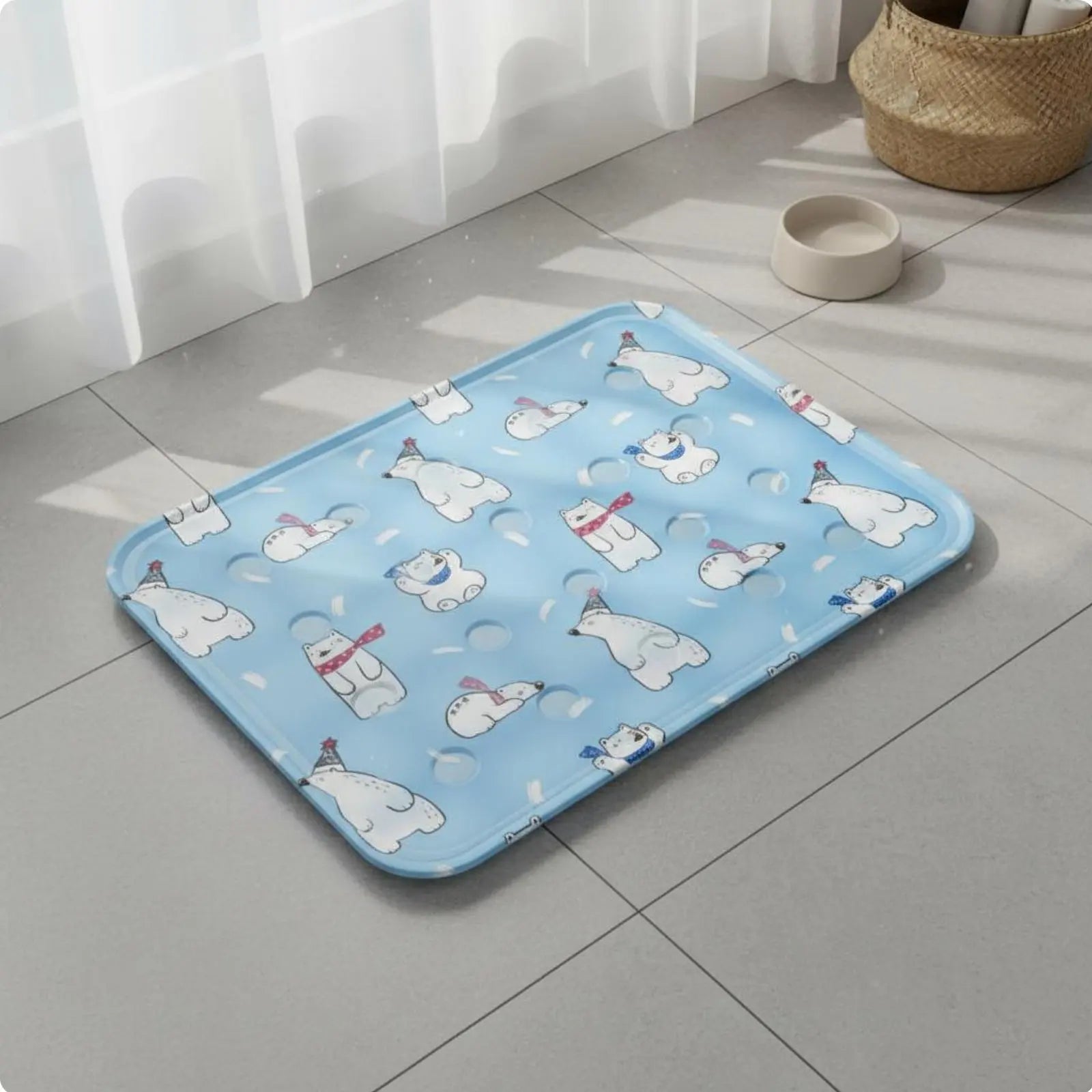 Gel Cooling Mat for Pets Breathable Waterproof Dog Cat Pad