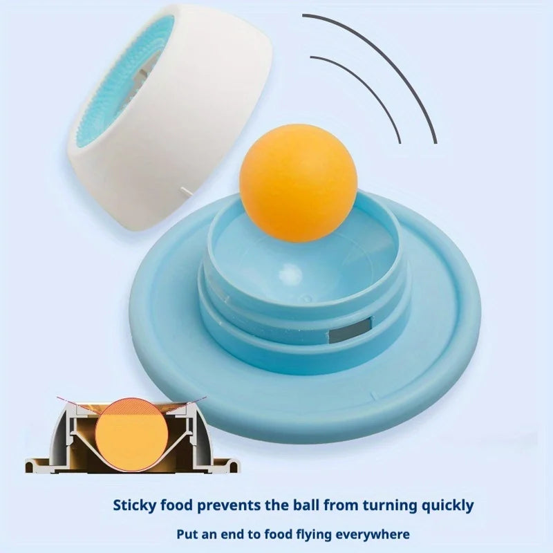 Yogurt Lick Mat Slow Feeder Dental Health Interactive Pet Bowl