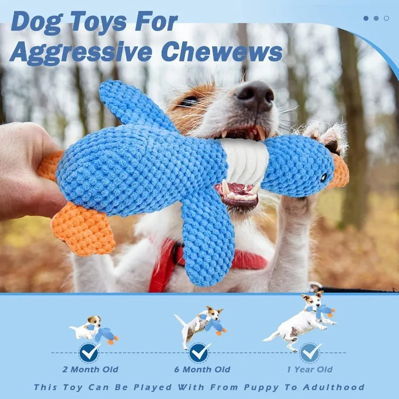 Squeaky Plush Chew Toy for Cats & Dogs — Interactive Doll