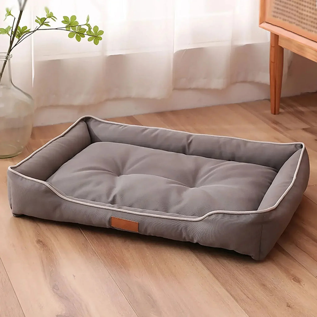 Waterproof Oxford Dog Bed with PP Cotton Filling