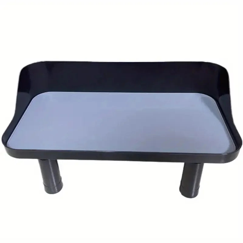 Adjustable Raised Dog Bowl Stand with Non-Slip Silicone Mat