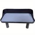 Adjustable Raised Dog Bowl Stand with Non-Slip Silicone Mat